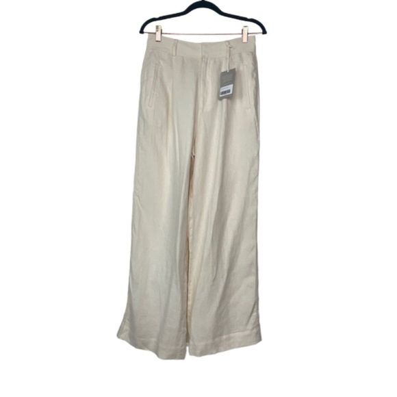 EVERLANE The Linen Way-High Drape Pant - Picture 3 of 13